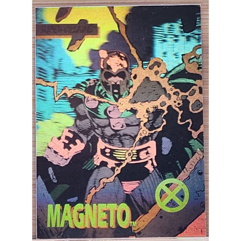 1992 IMPEL UNCANNY X-MEN MAGNETO HOLOGRAM XH-4
